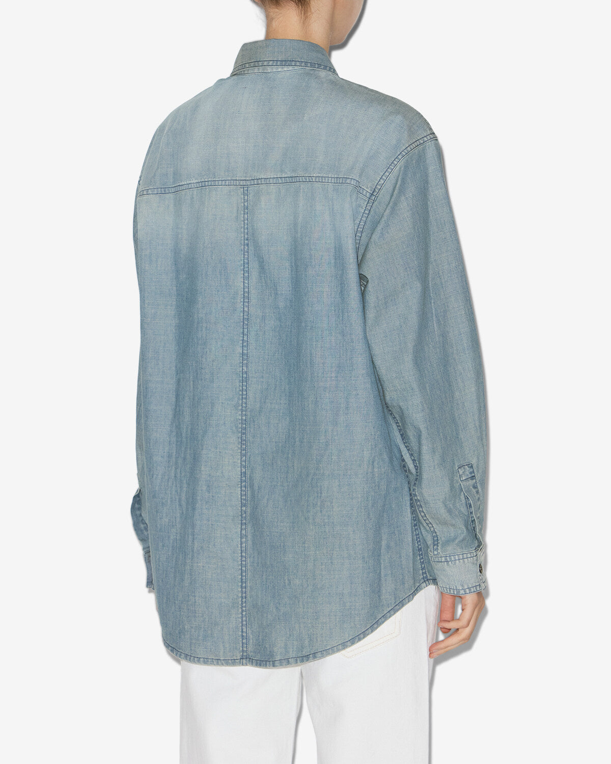 Ovelia shirt Woman Blue 3