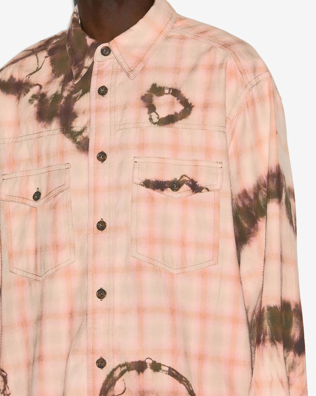 Suli 셔츠 Man Faded peach 2