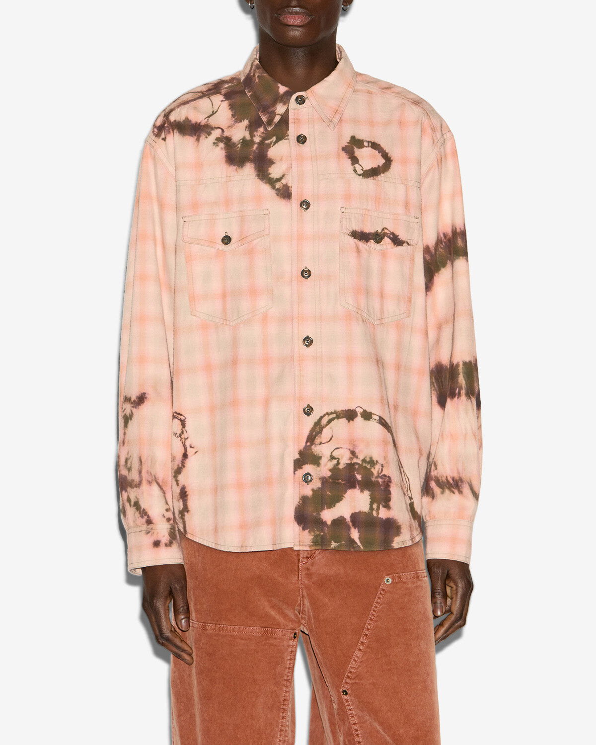Suli 셔츠 Man Faded peach 5