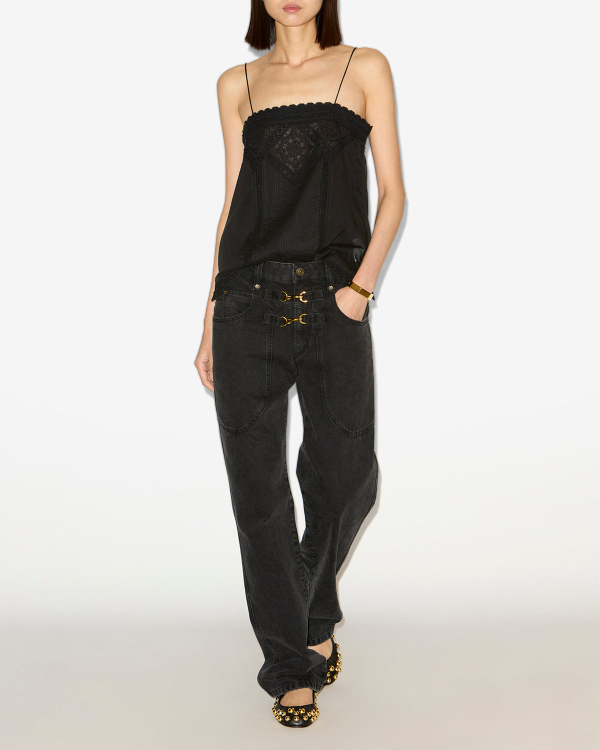 Top gaelia Woman Nero 4
