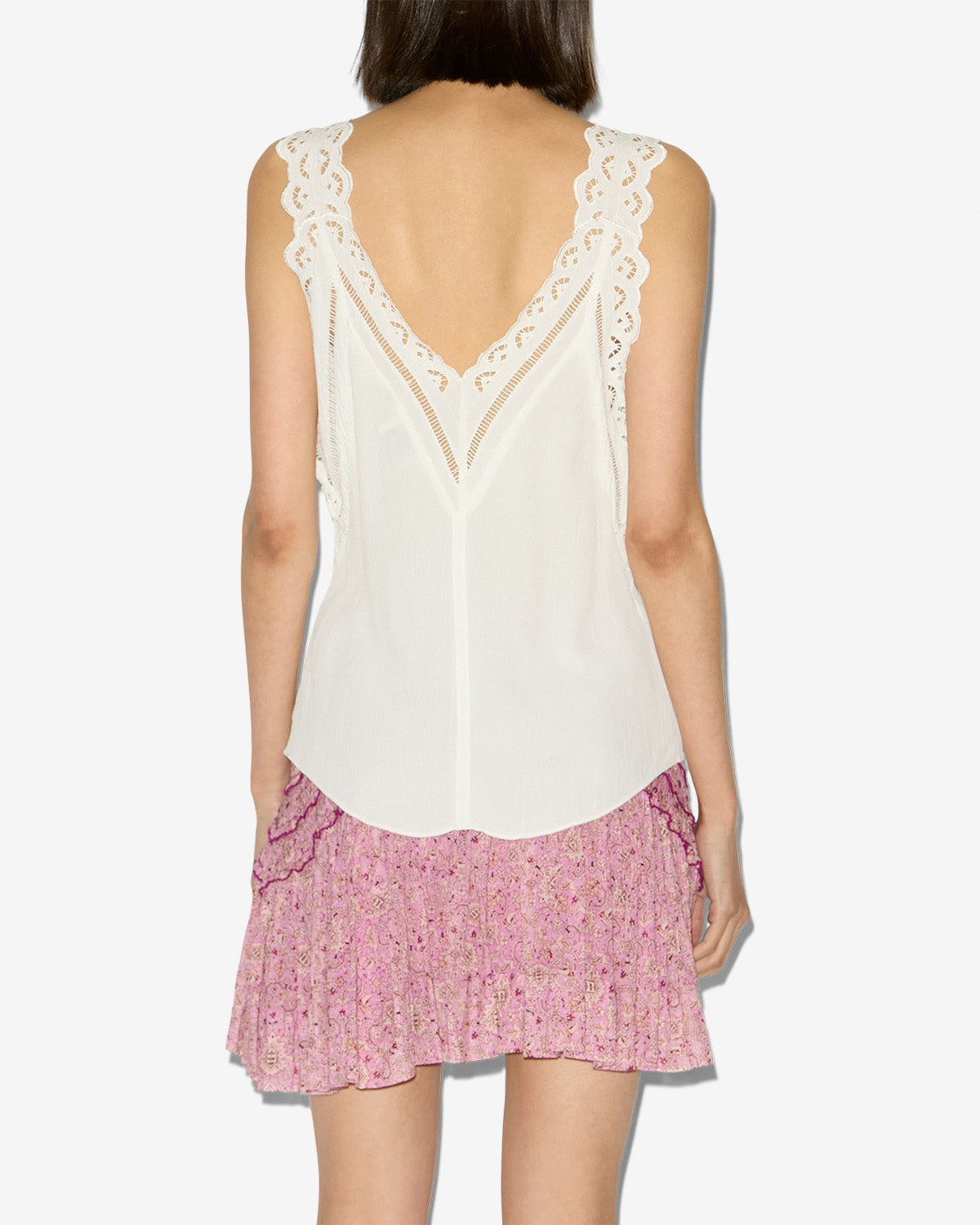 Top fradela Woman Blanc 3