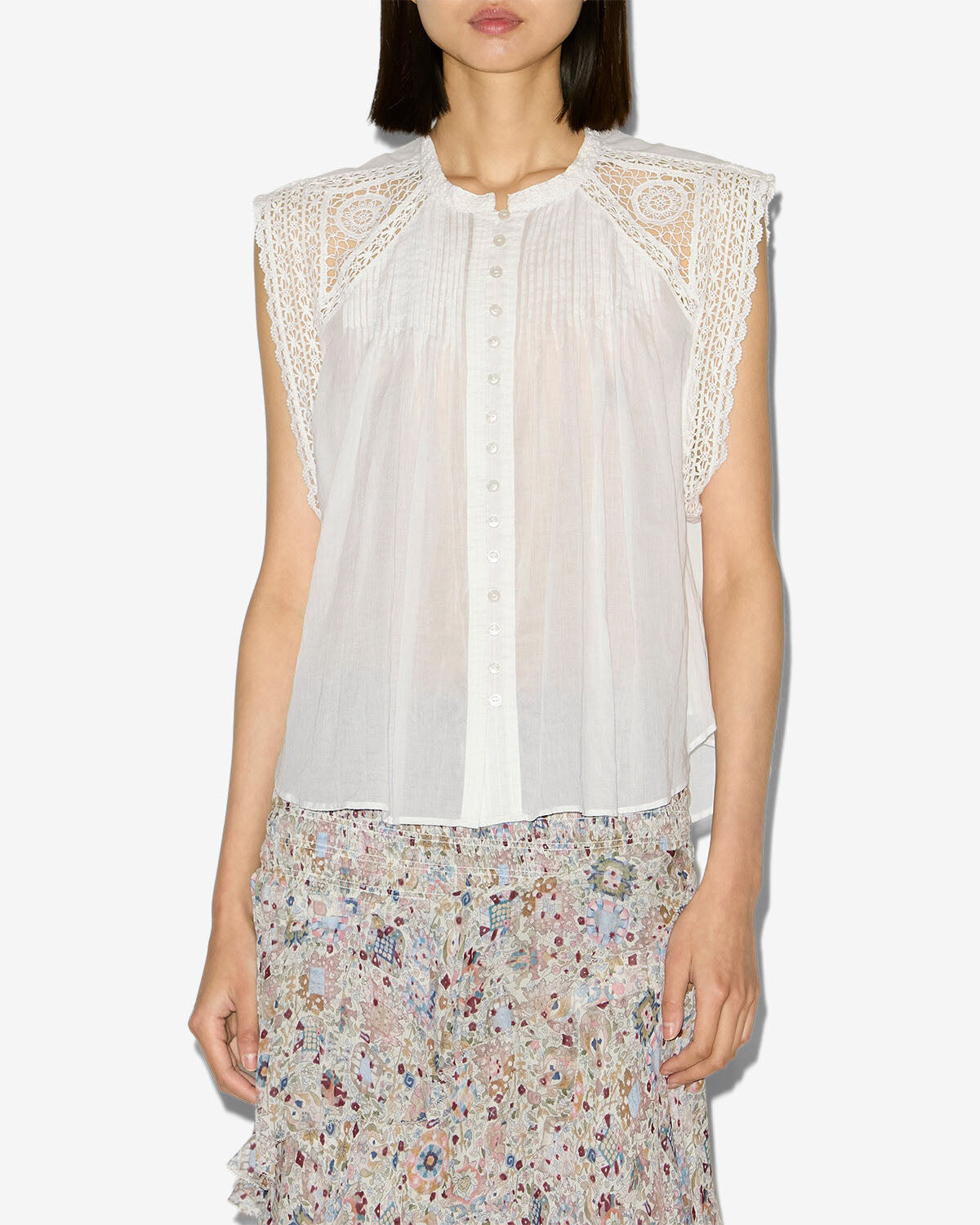 Gresia top Woman White 2