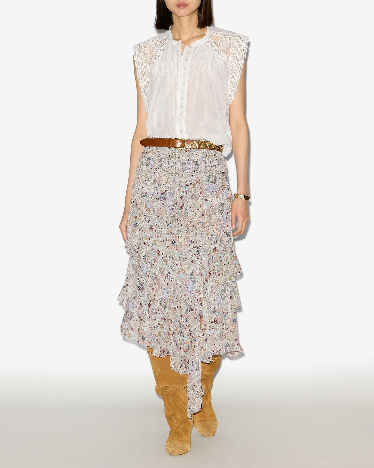 Gresia top Woman White 4