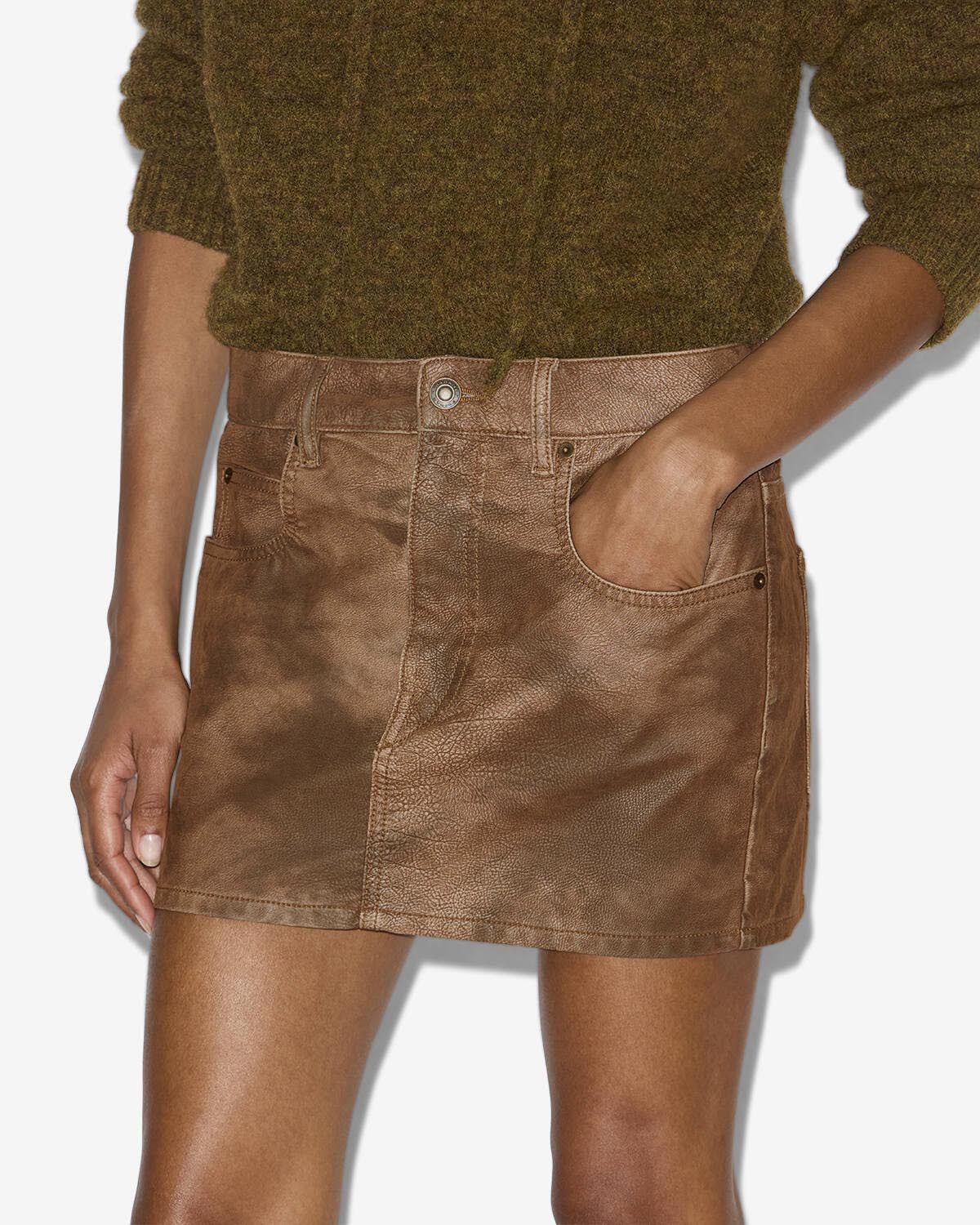 Kimmy skirt Woman Tabacco 2