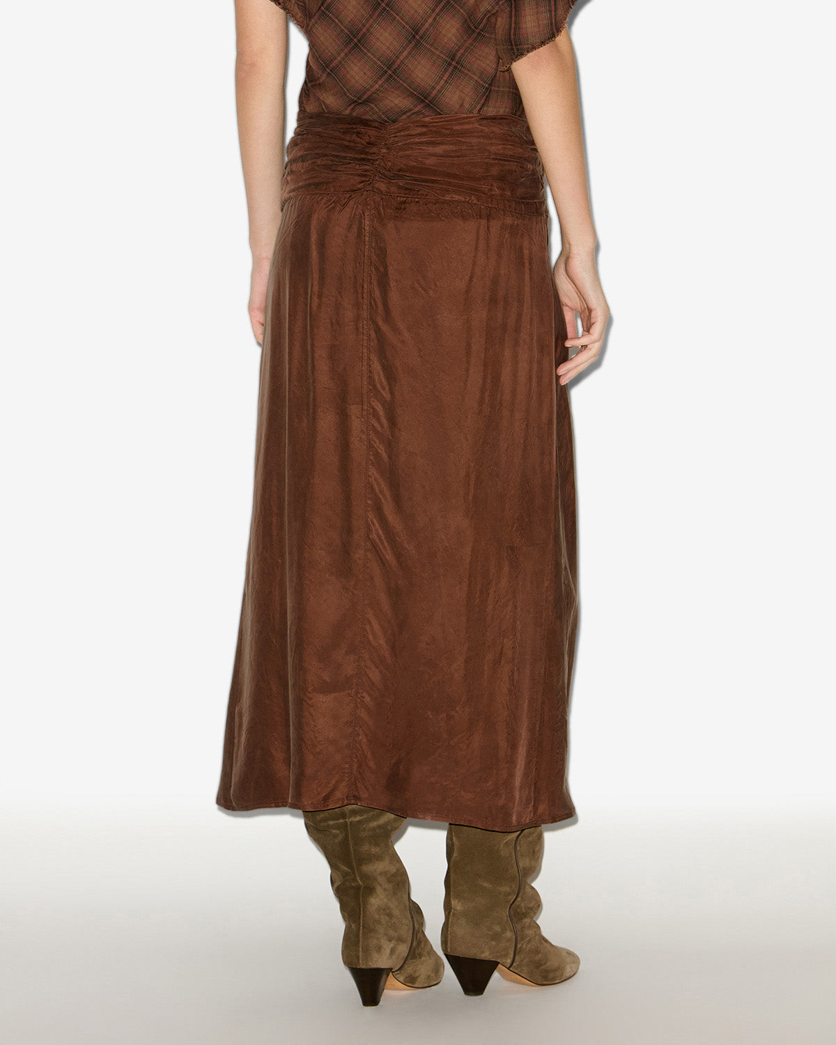 Zoan skirt Woman Tabacco 3