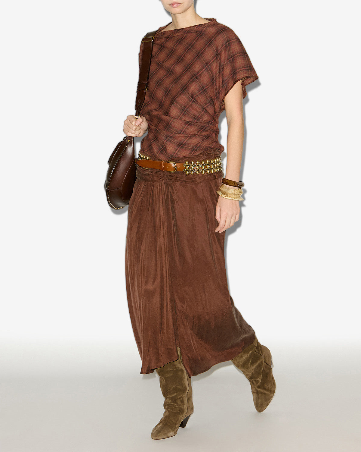 Zoan スカート Woman Tabacco 4