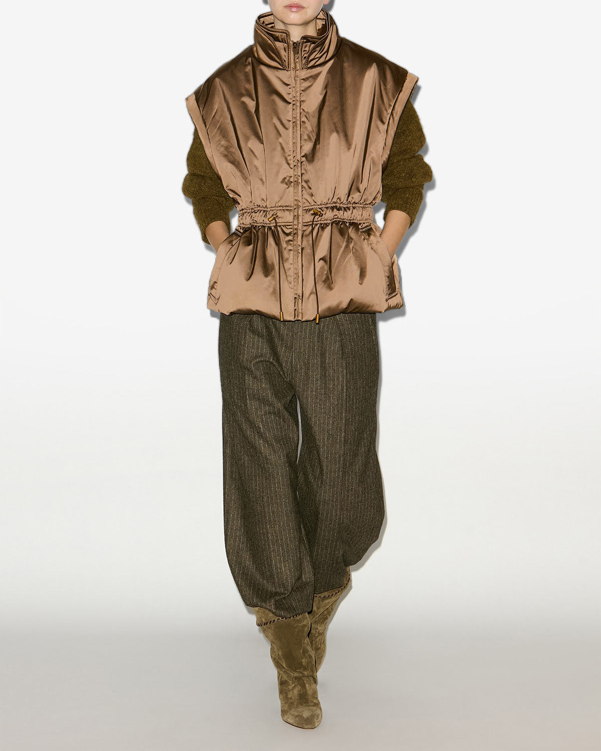 Cappotto dastyni Woman Cachi 7