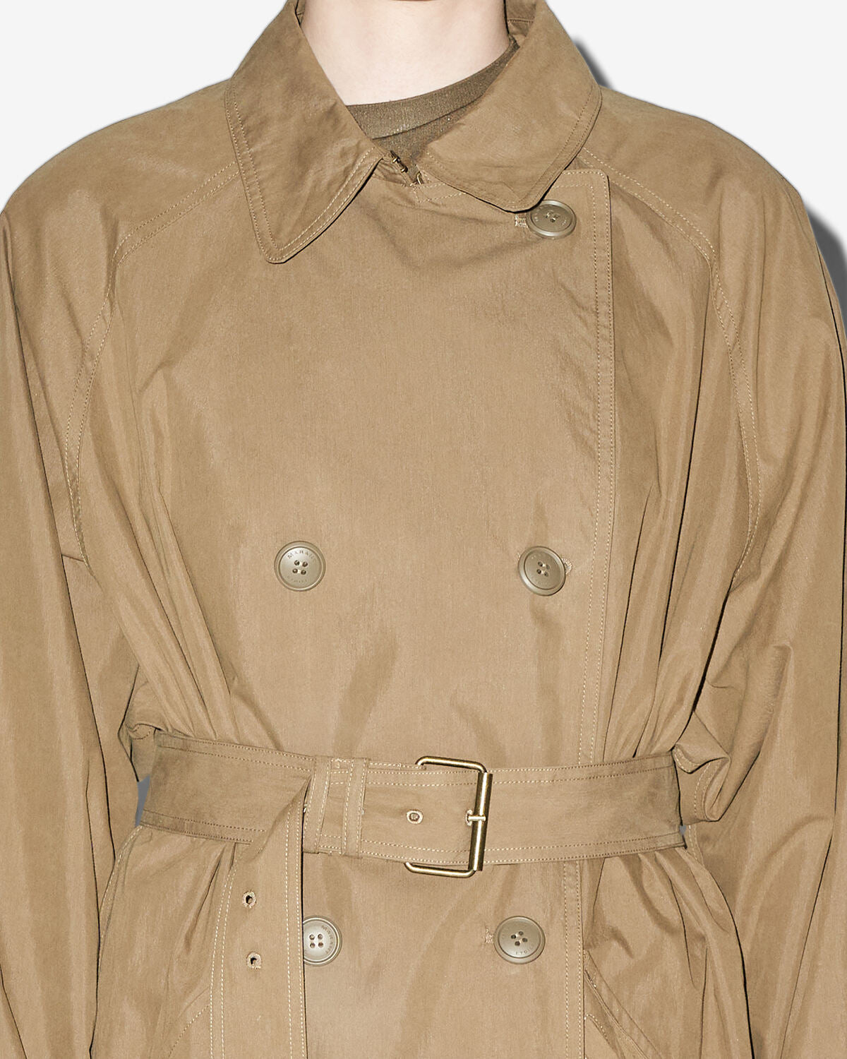 Cacilda mantel Woman Khaki 1