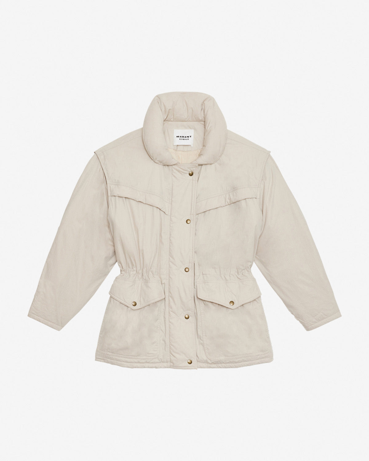 Cappotto damone Woman Ecru 1