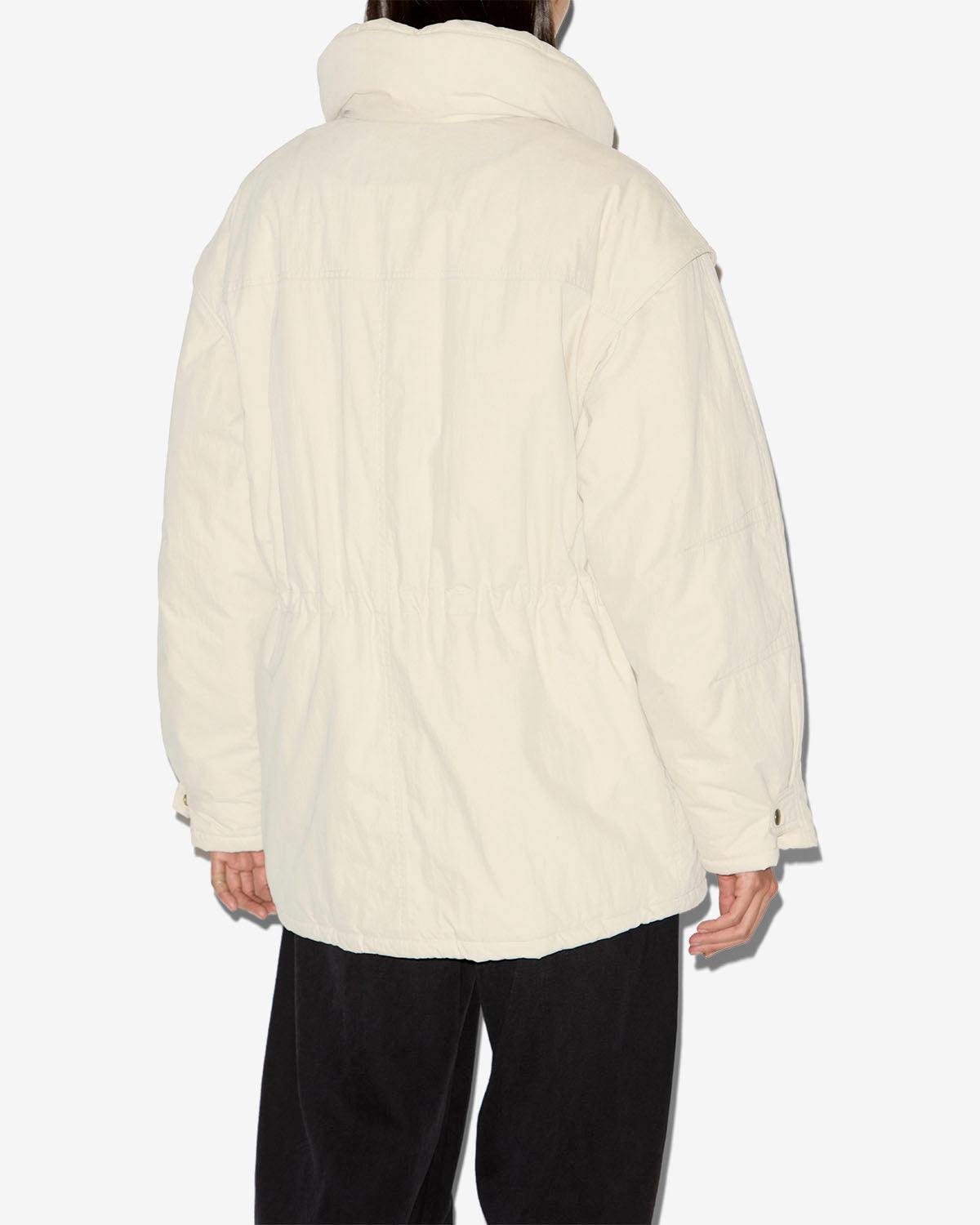 Cappotto damone Woman Ecru 3