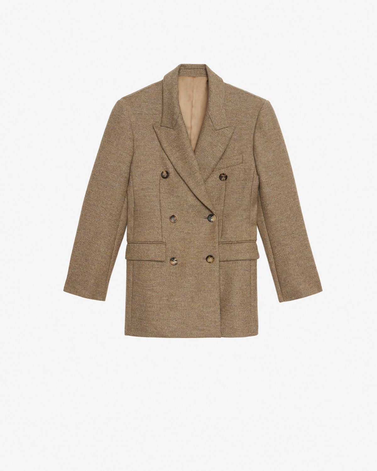 Abrigo isidora Woman Light khaki 1