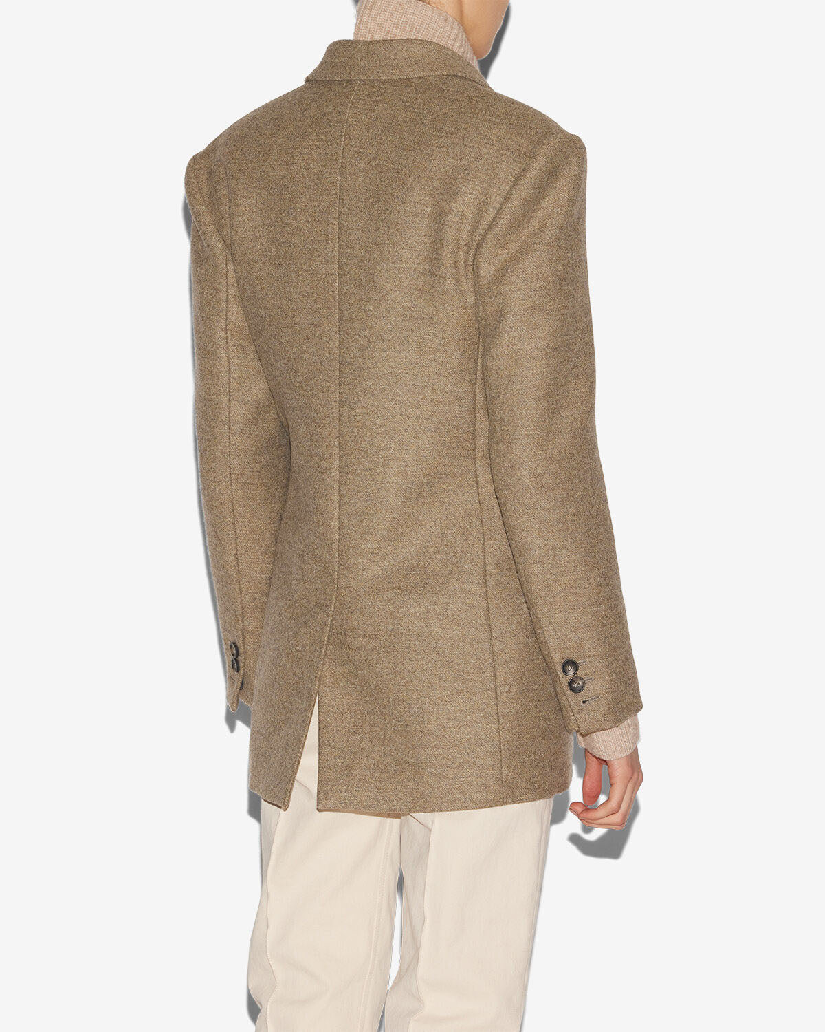 Mantel isidora Woman Light khaki 3