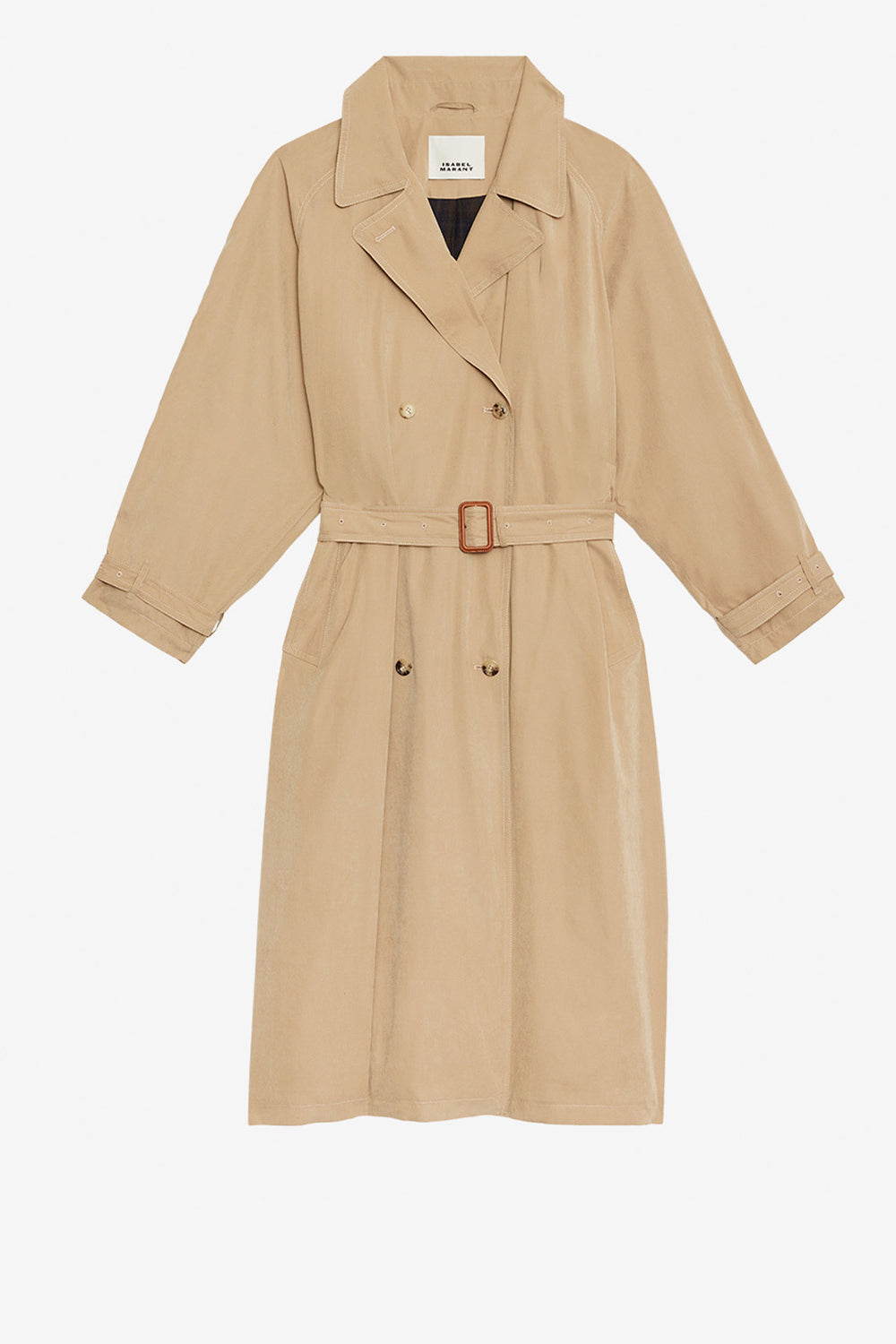 Manteau trench fluide elea - Beige - Woman - 1