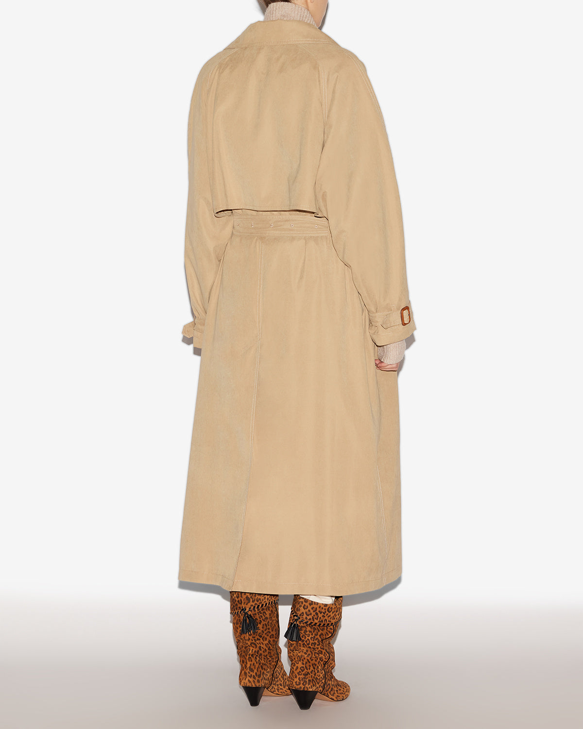 Abrigo elea Woman Beige 3