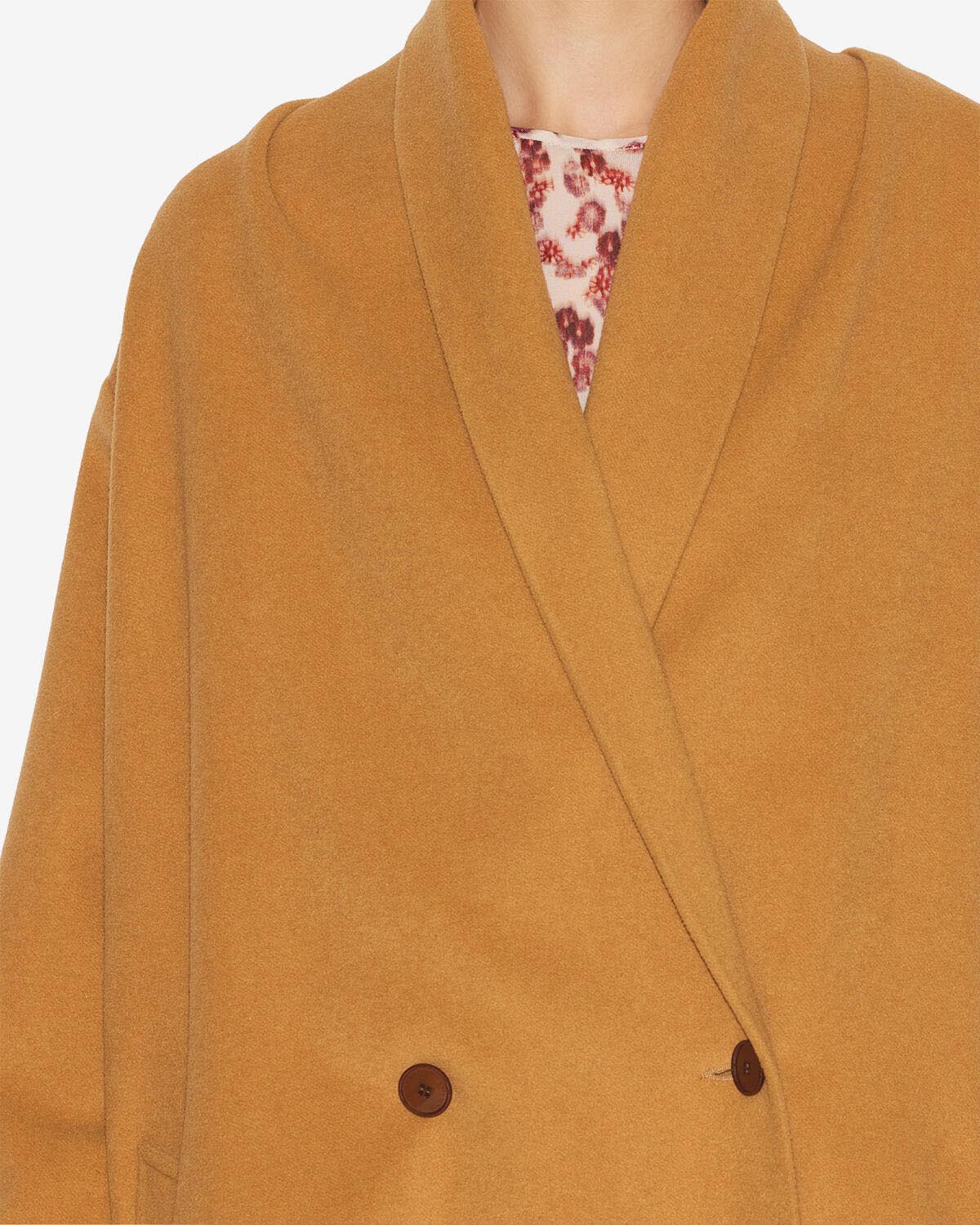 Elise coat Woman Camel 2