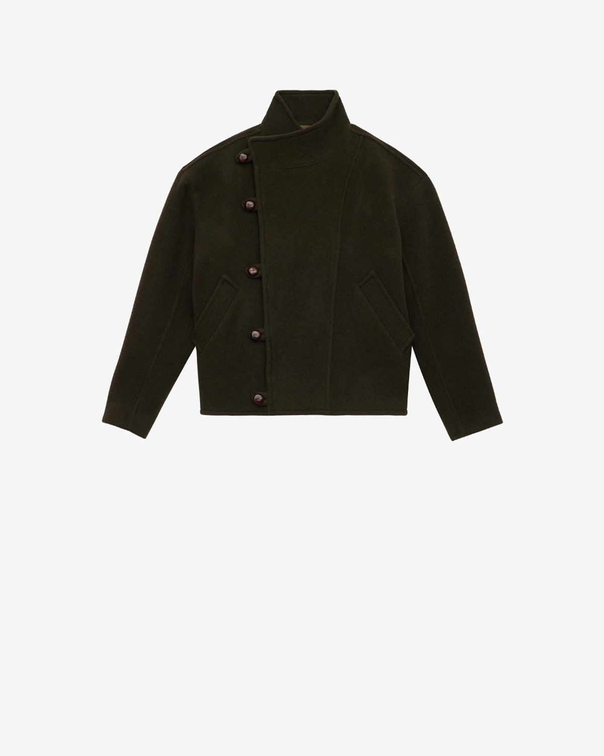Manteau keyle Man Foncé kaki 1