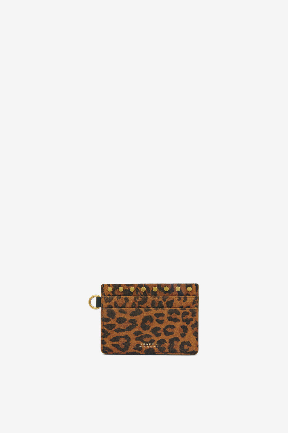 Porte-cartes card holder en cuir - Léopard - Woman - 1