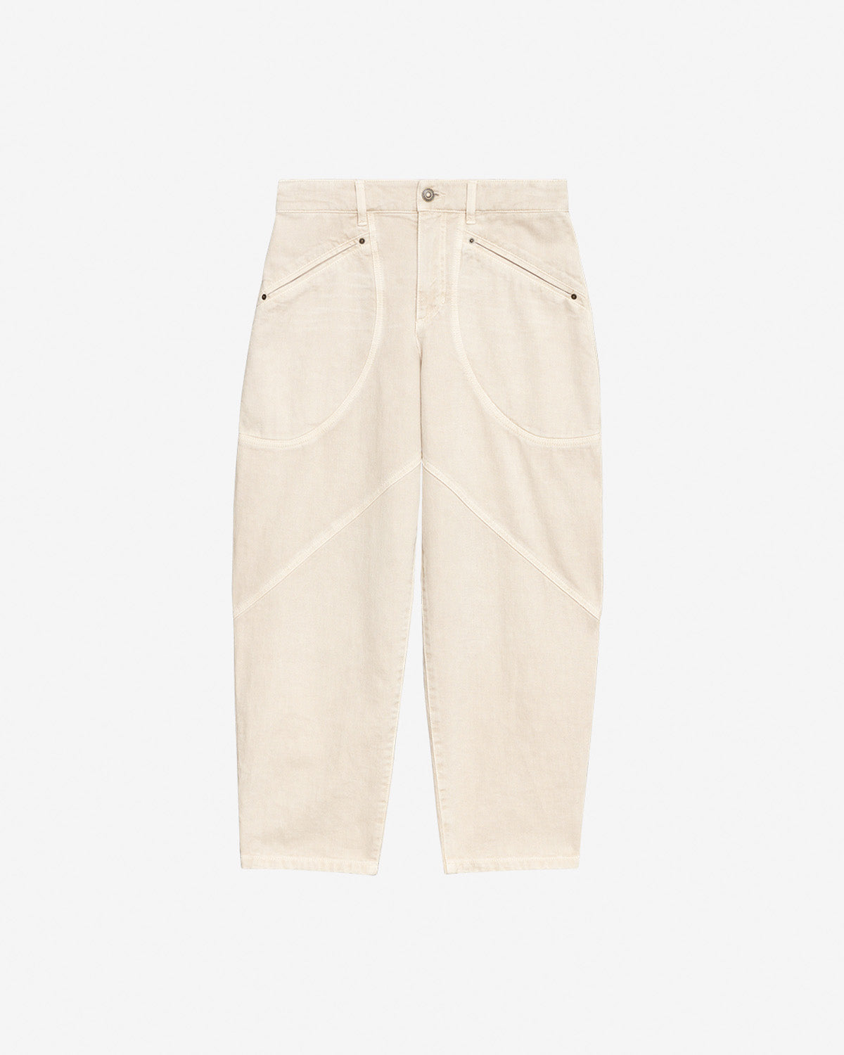 Pantaloni catarina Woman Ecru 1