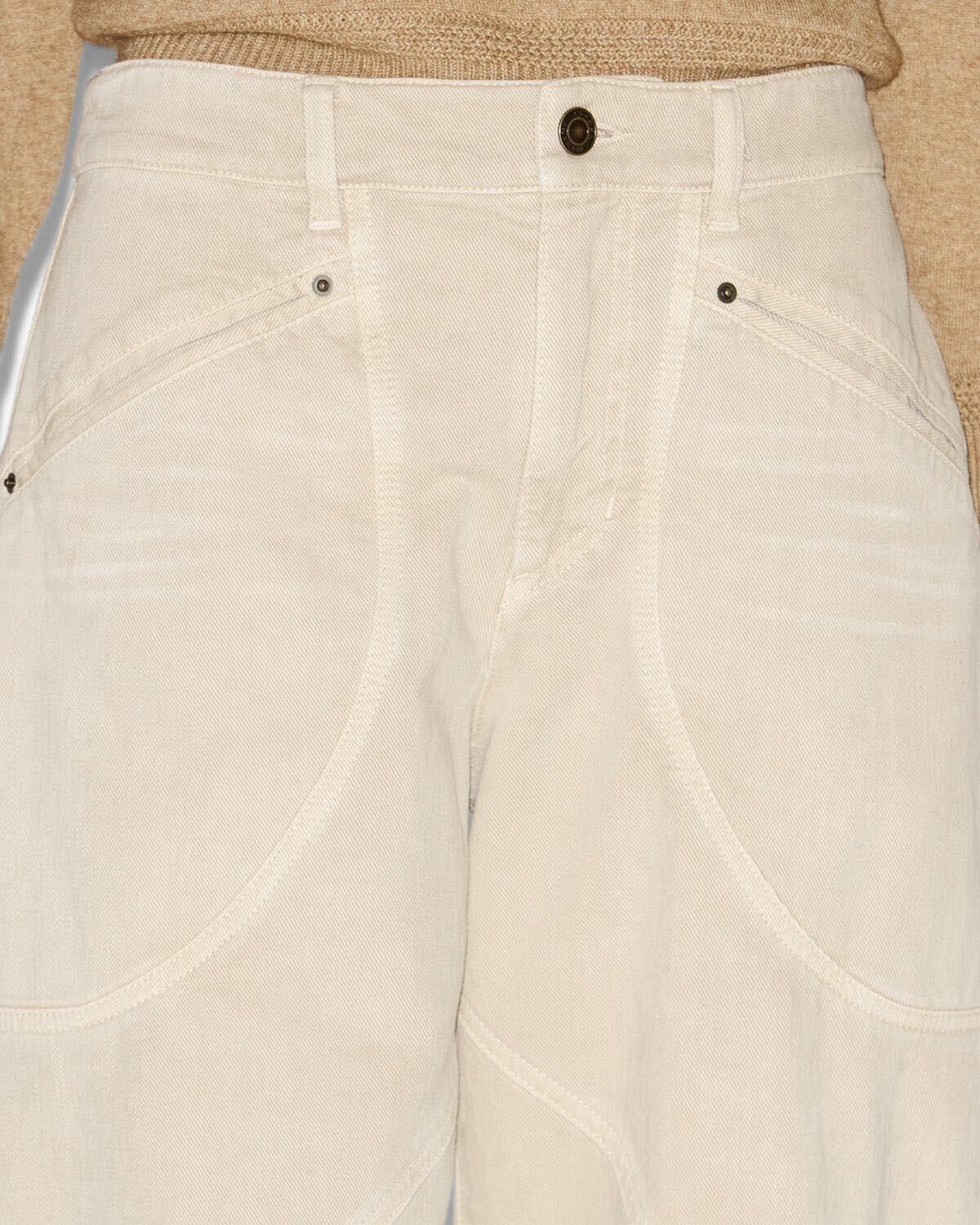 Pantaloni catarina Woman Ecru 2