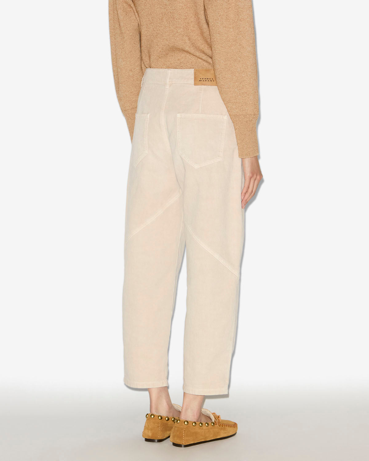 Pantaloni catarina Woman Ecru 3