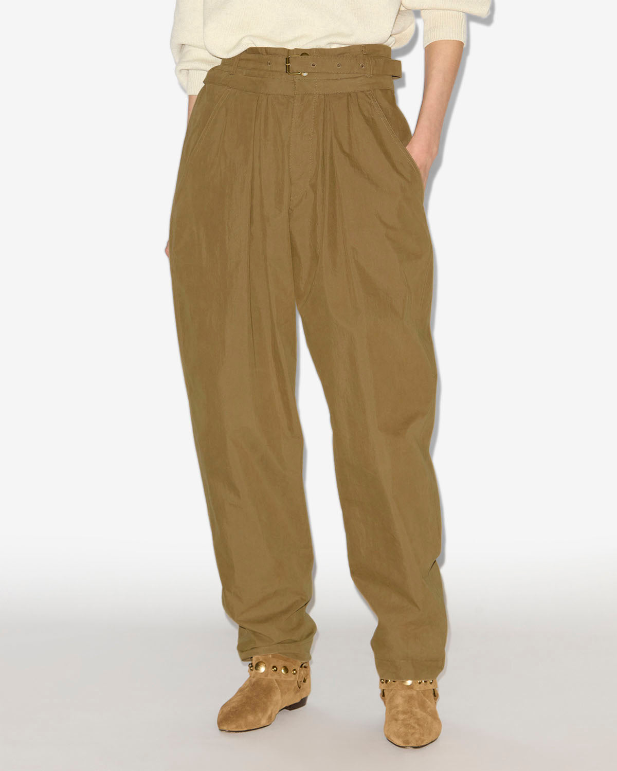 Pantaloni celia Woman Cachi 5