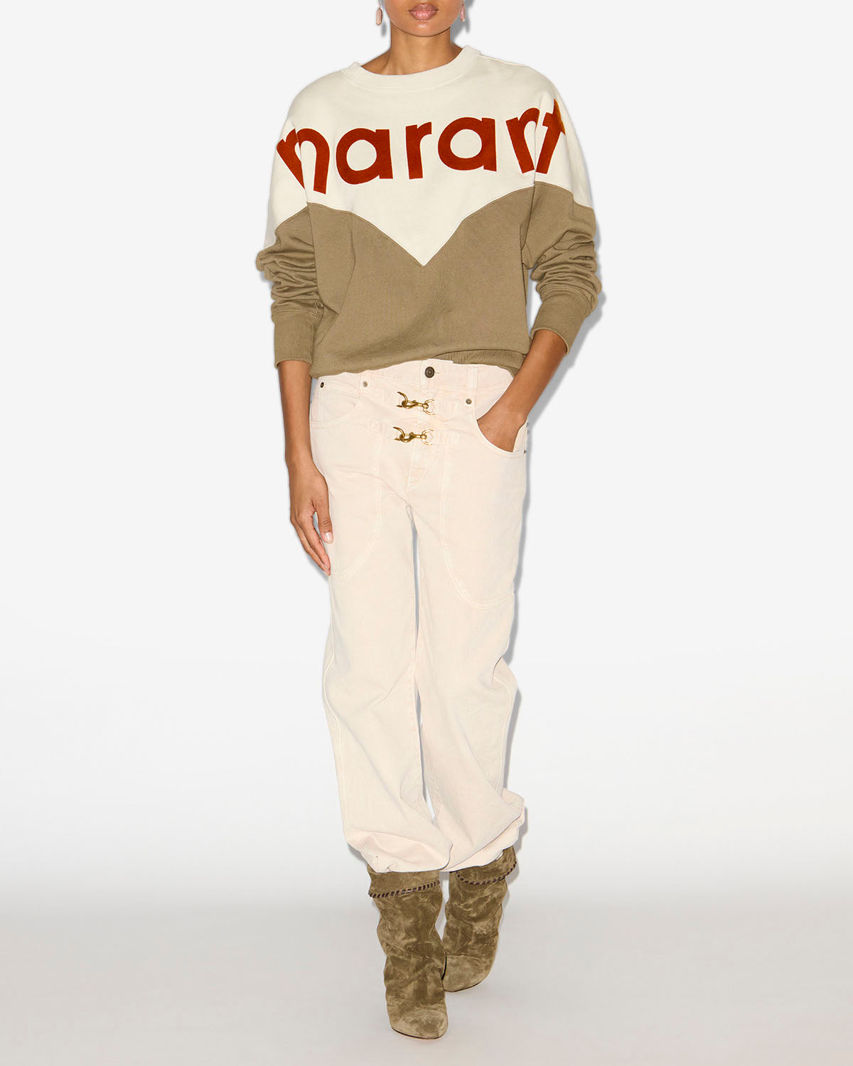 Pantalón brinley Woman Crudo 4