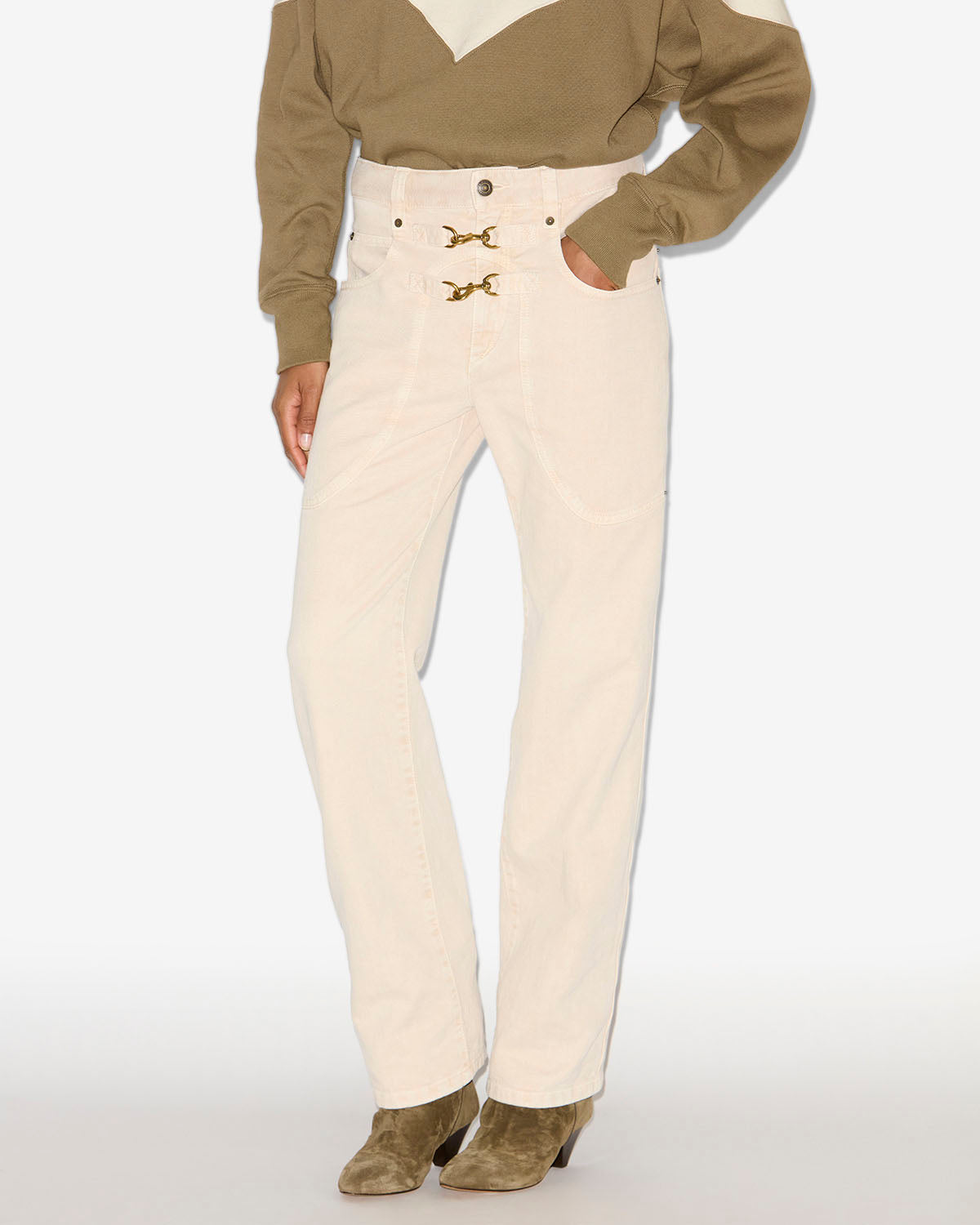 Pantalón brinley Woman Crudo 5