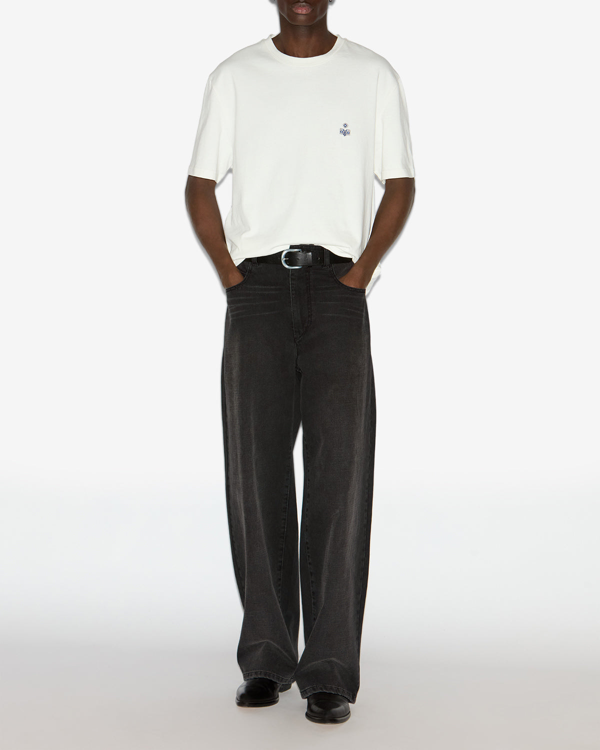 Pantalon jameson Man Noir délavé 4