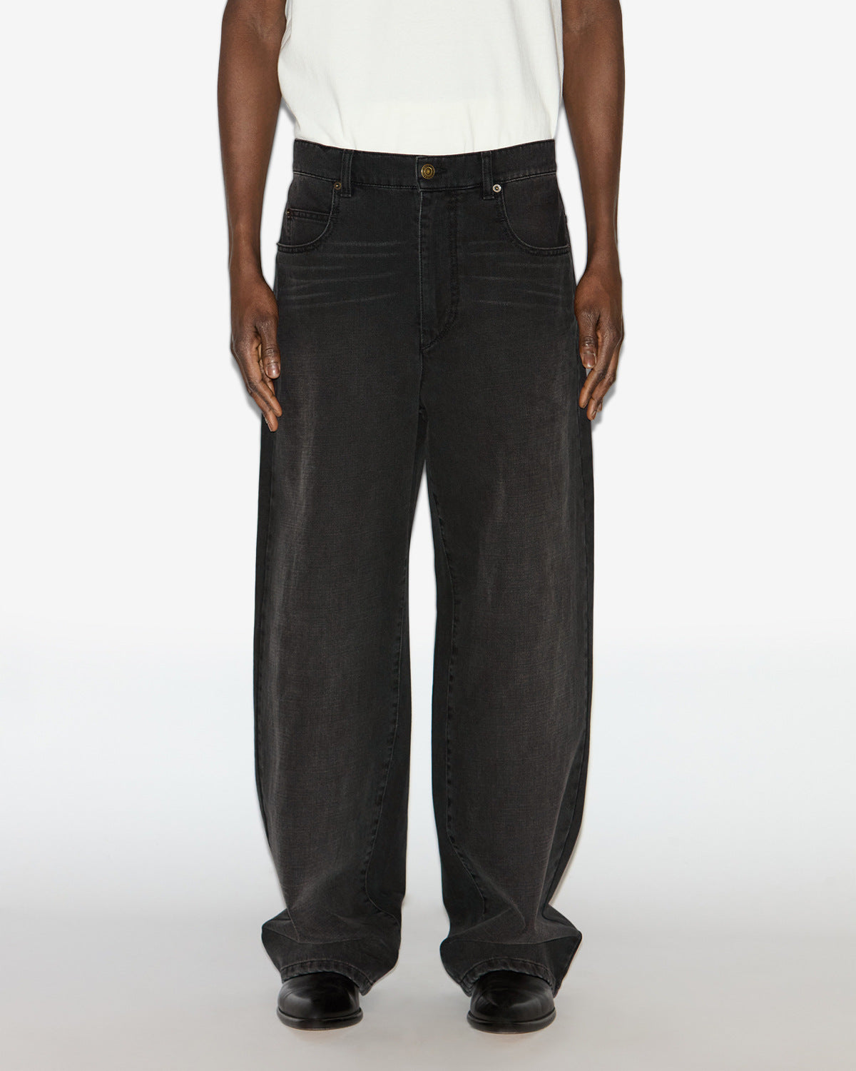 Pantalon jameson Man Noir délavé 5