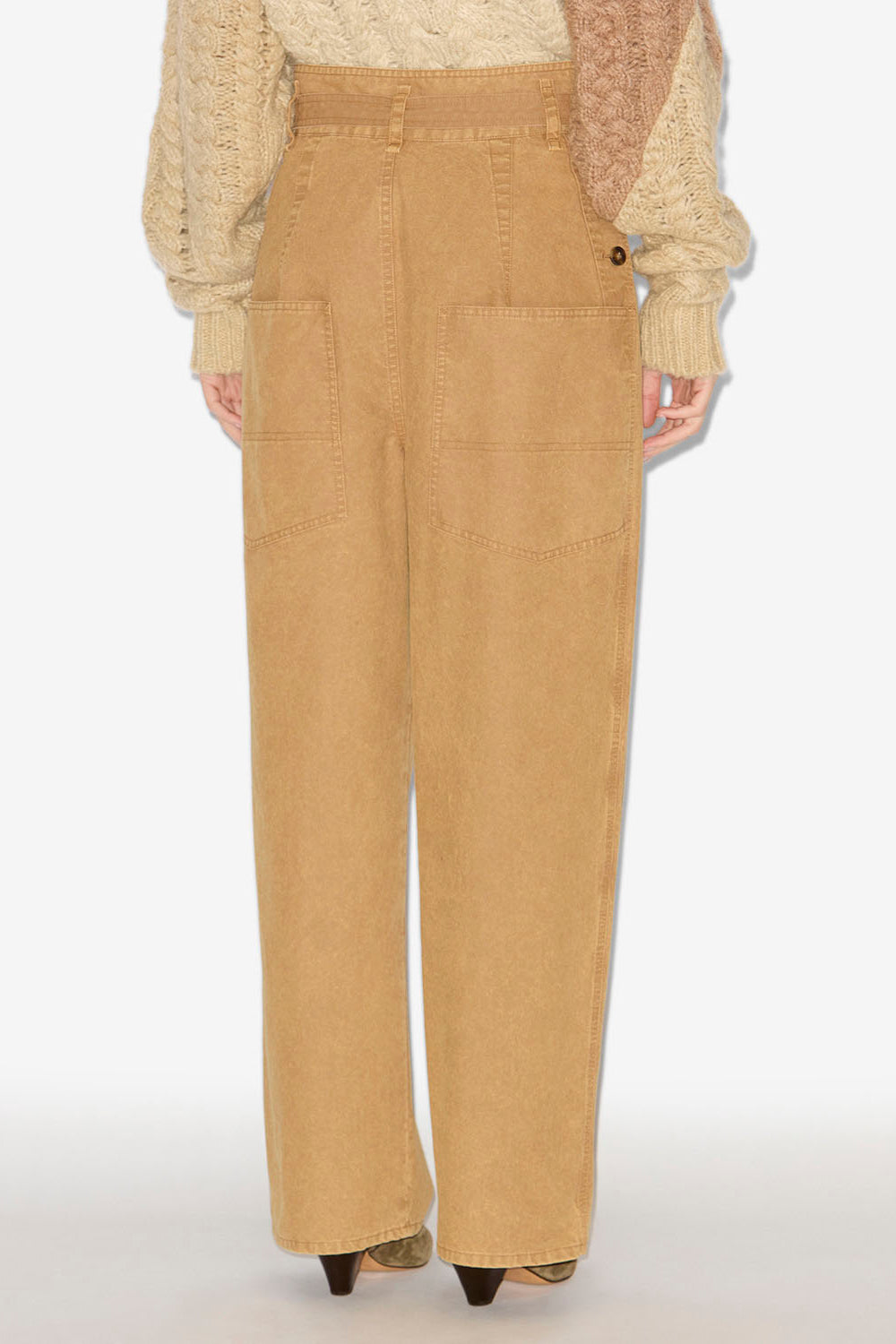 Workwear-hose mathilda aus baumwolle - Bronze - Woman - 5