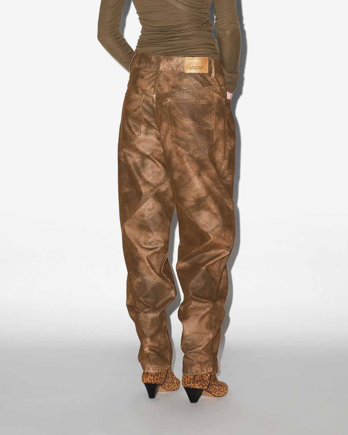 Pantalon kelvina Woman Tabacco 3