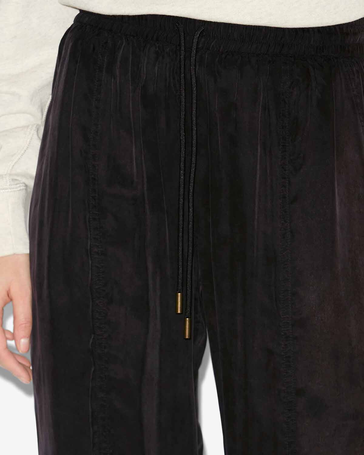 Pantaloni zaylee Woman Nero lavato 2
