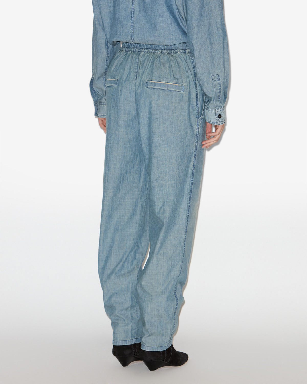 Pantaloni catalia Woman Blu 3