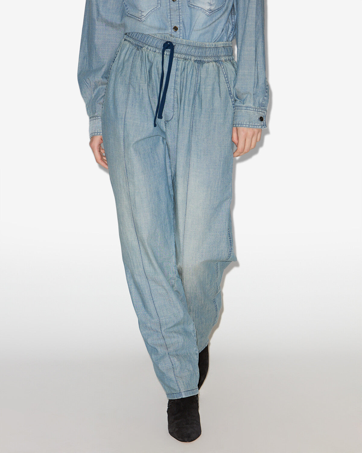 Pantaloni catalia Woman Blu 5