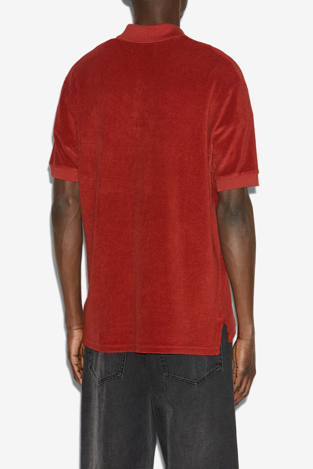 Poloshirt vafko aus velours - Orange - Man - 5