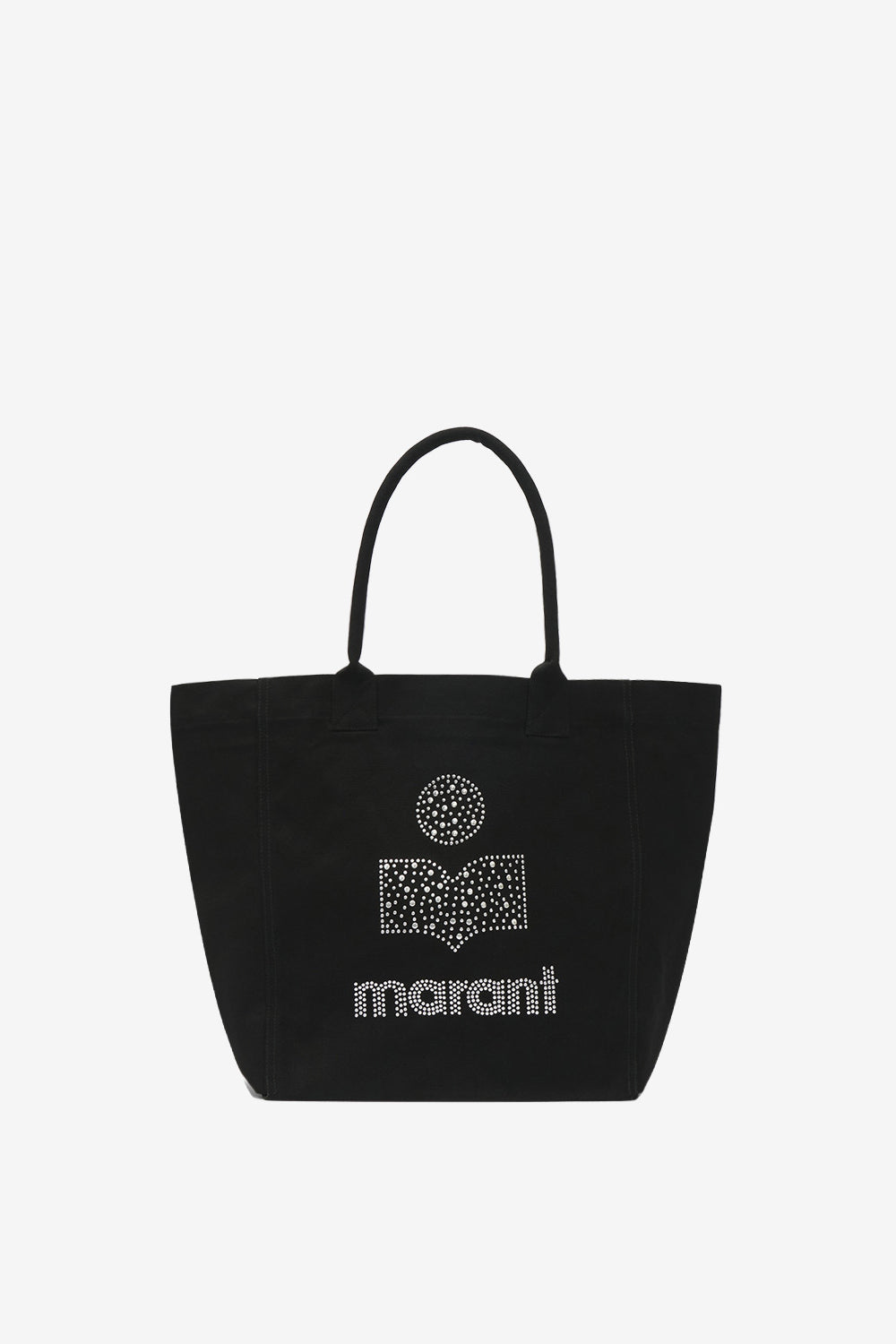 Bolso yenky de algodón con logotipo - Negro lavado - Woman - 1