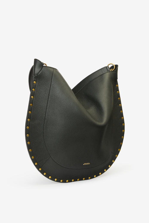 SAC OSKAN HOBO SOFT EN CUIR GRAINÉ