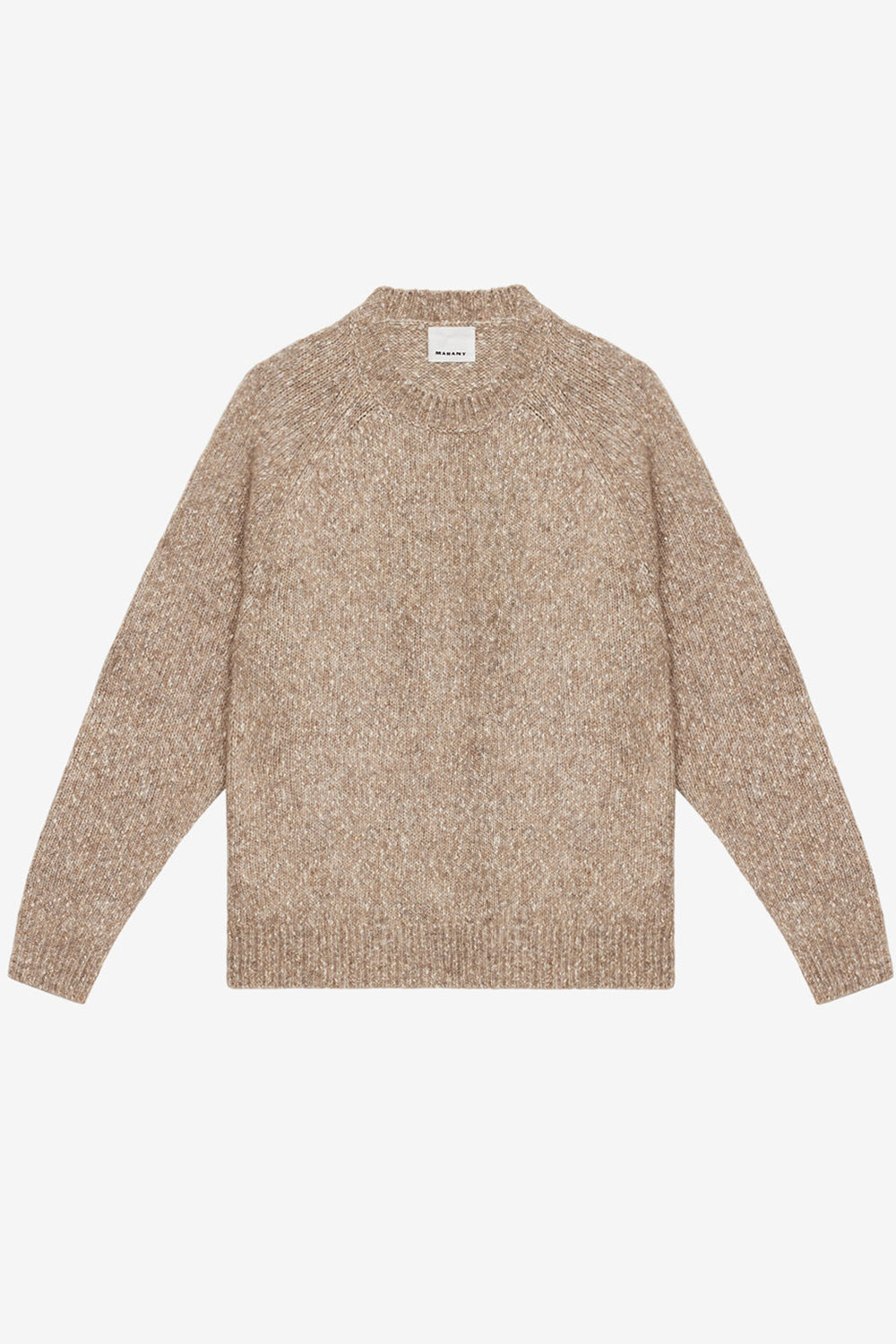 Pull hanori en maille chinée - Taupe - Man - 1