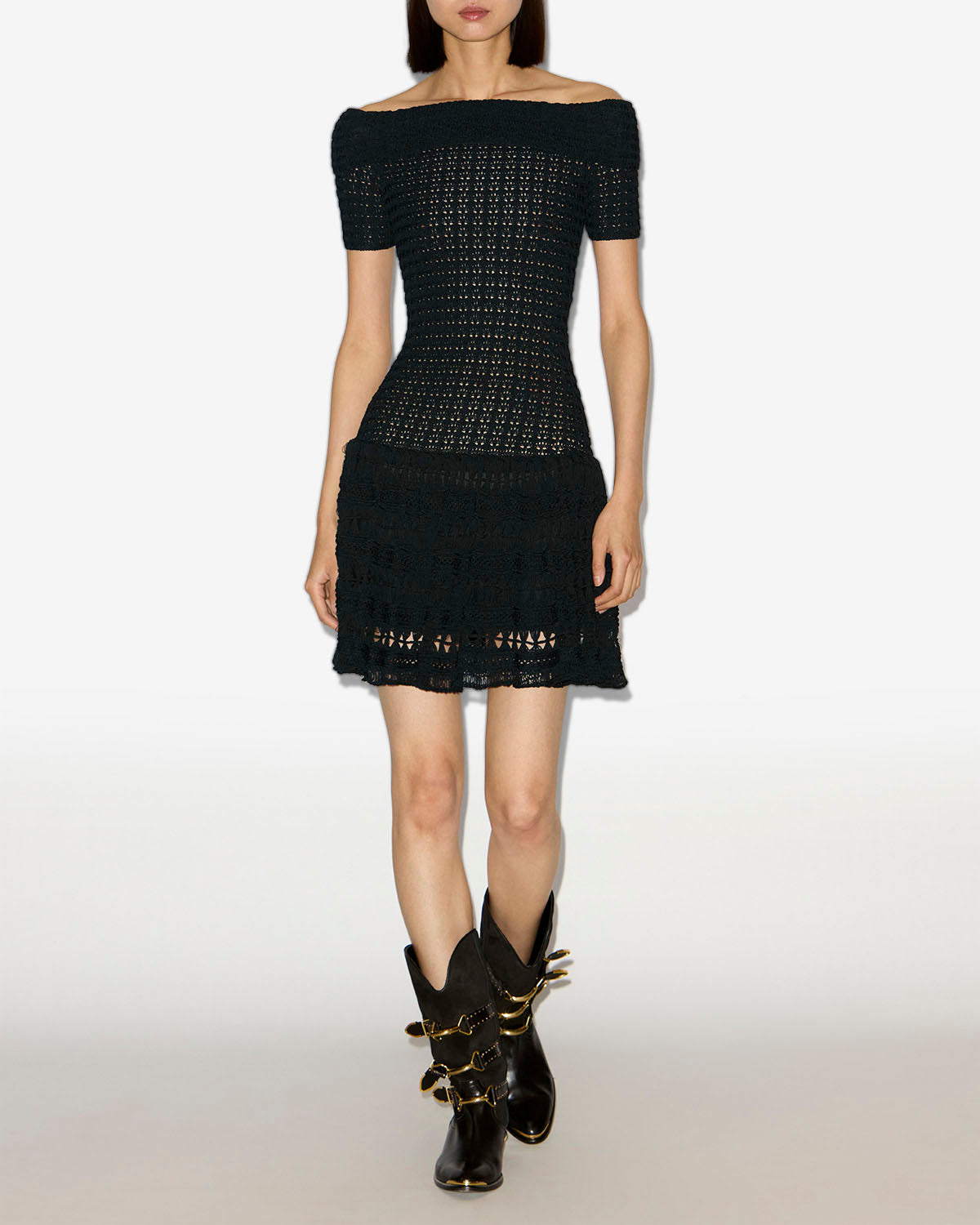 Abito charlotte Woman Nero 4