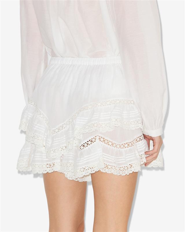 Geana shorts Woman White 3