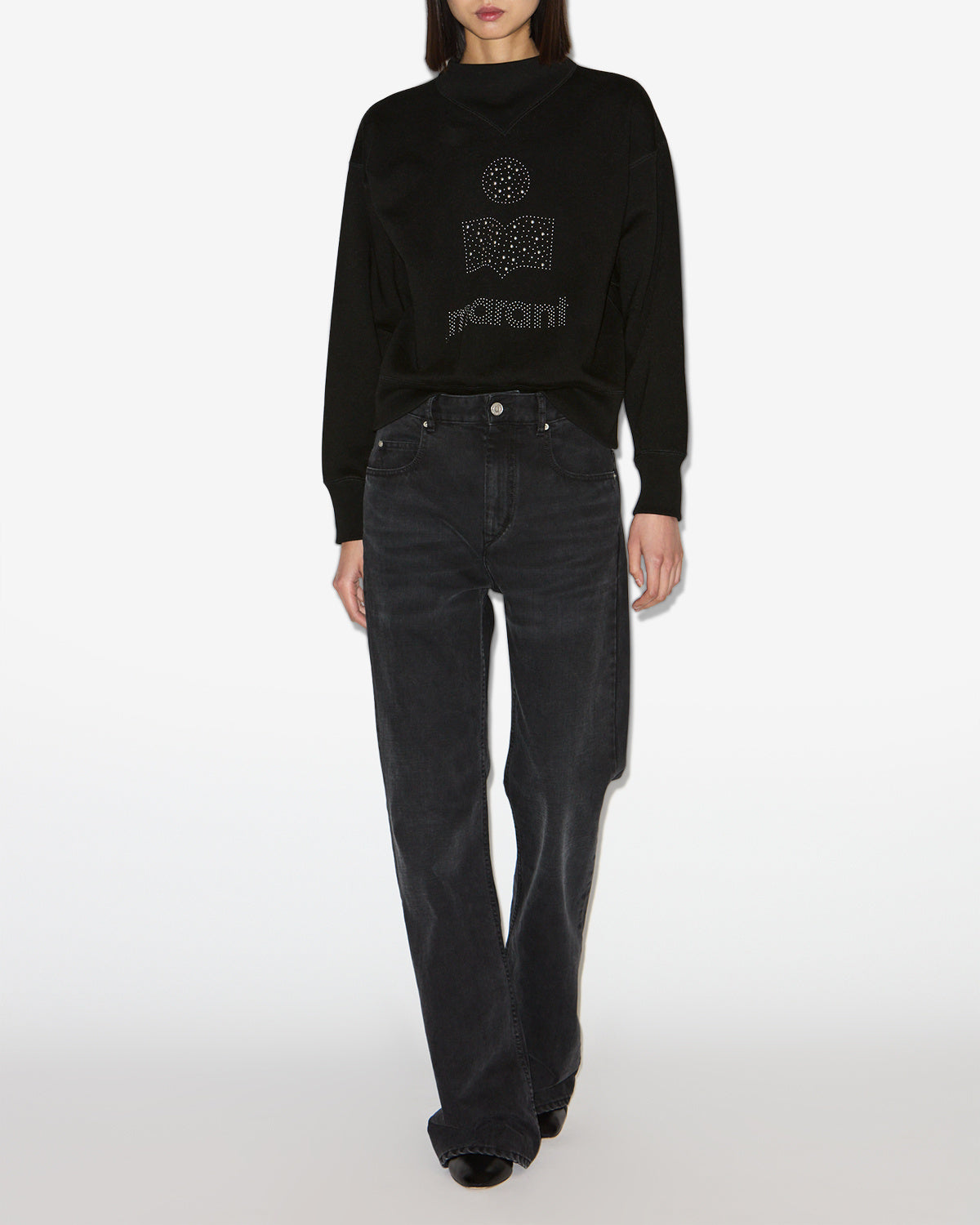 Sudadera moby Woman Negro 4