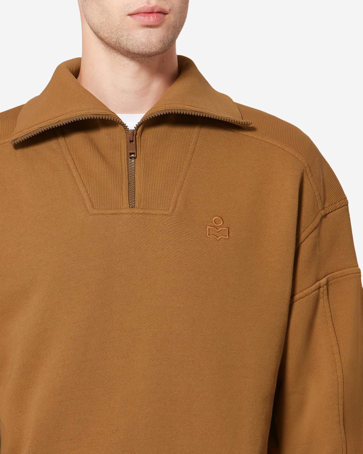 Sweatshirt malone Man Camel 2