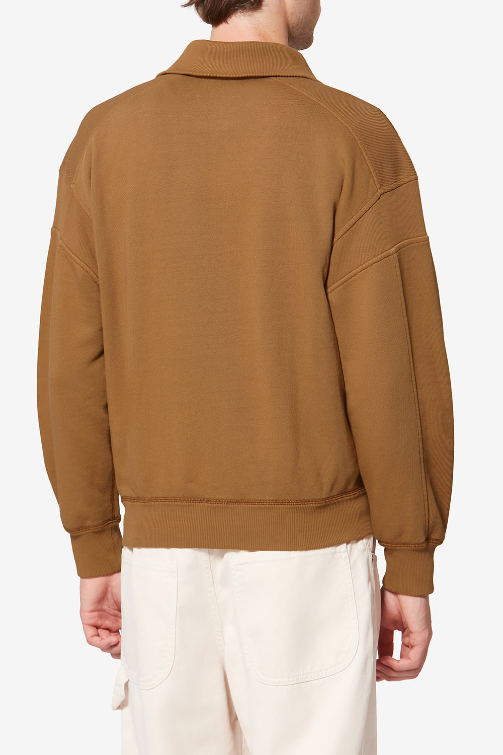 Sudadera malone de algodón - Camel - Man - 5