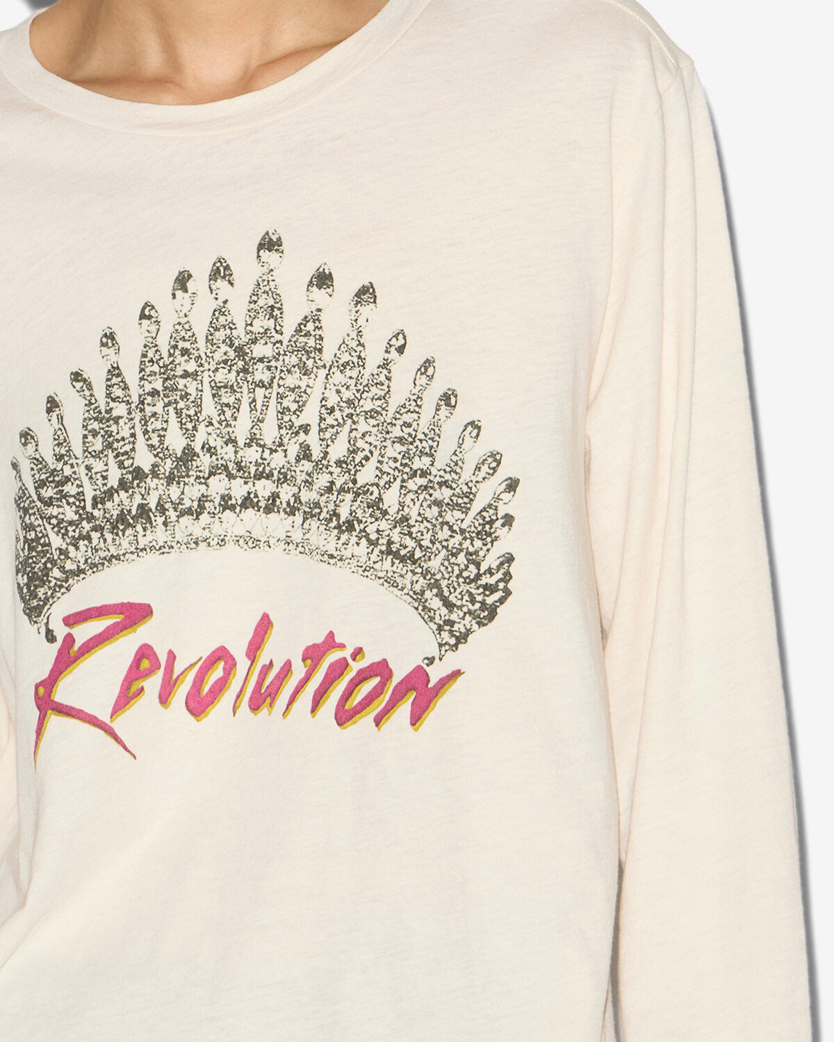 Martine tシャツ Woman 生成り 2