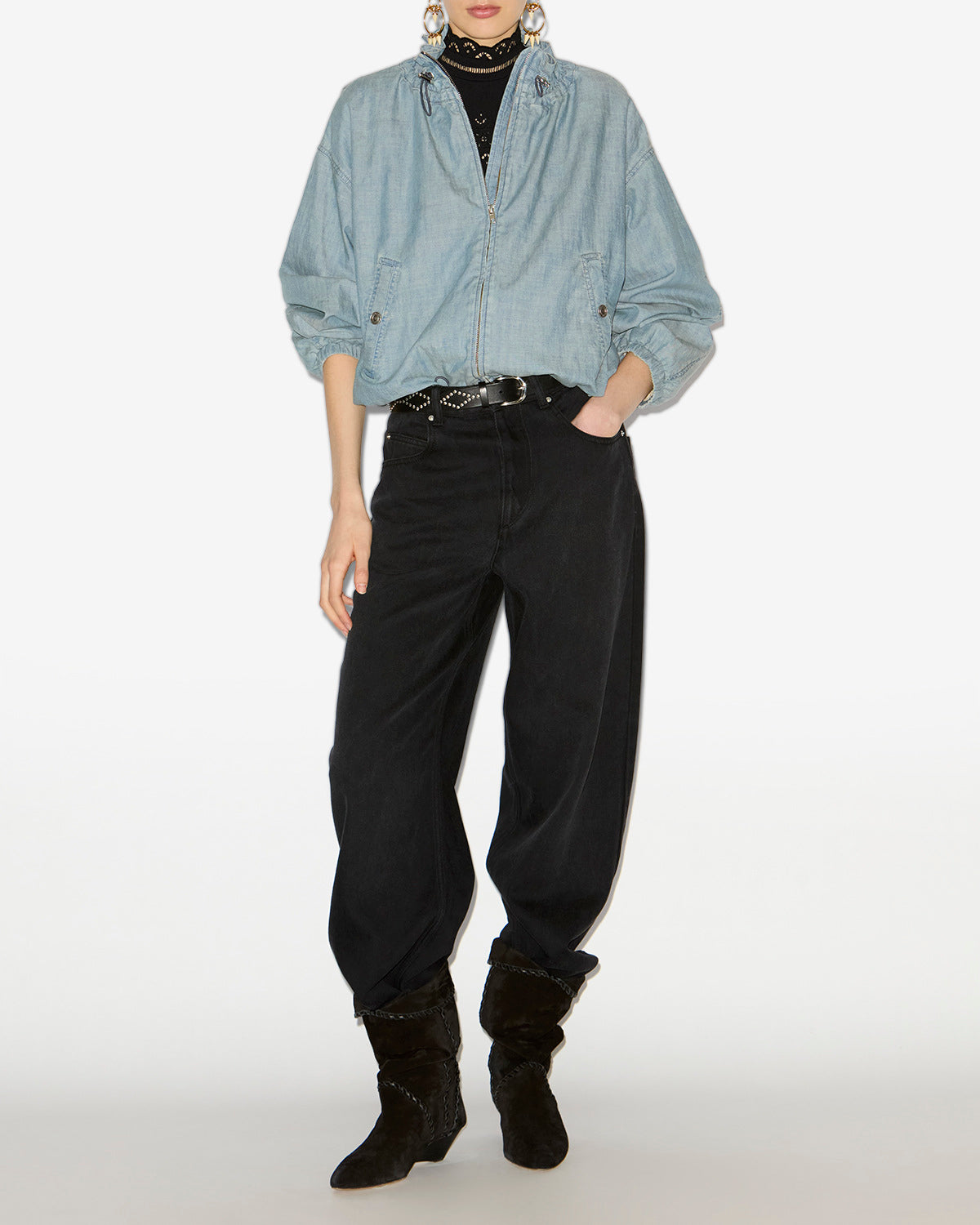 Giacca plume Woman Blu 4