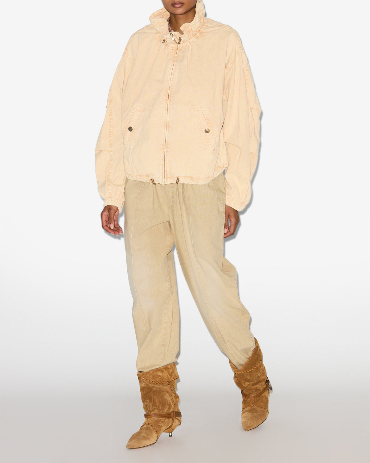 Giacca plume Woman Beige 4