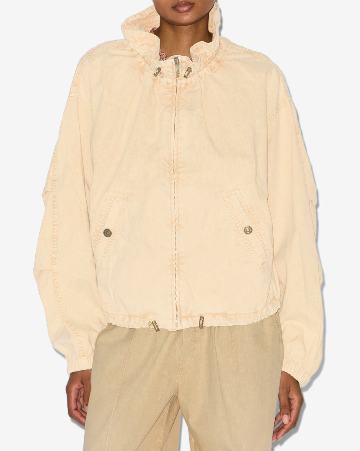 Veste plume Woman Beige 6
