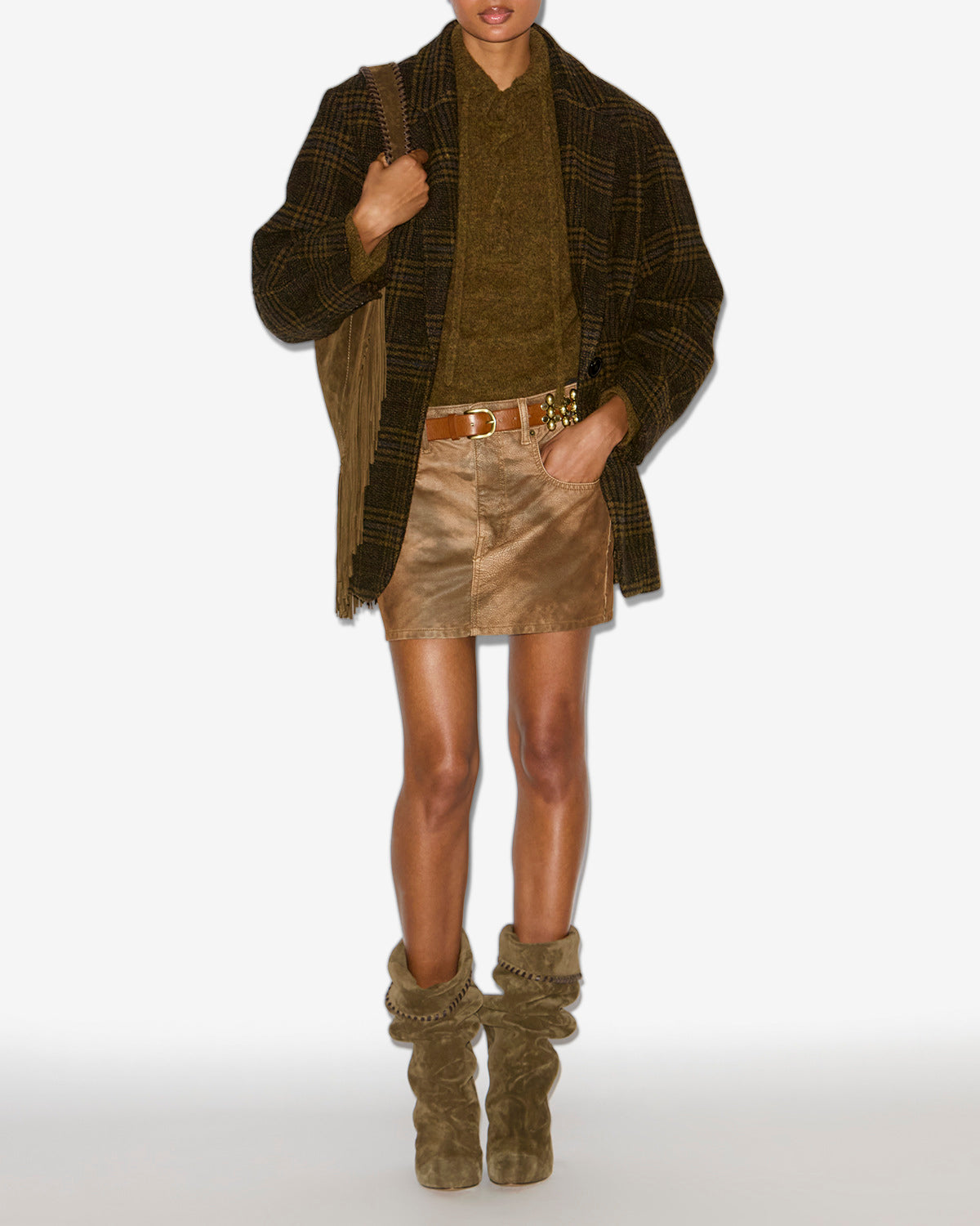 Jacke gesina Woman Khaki 4
