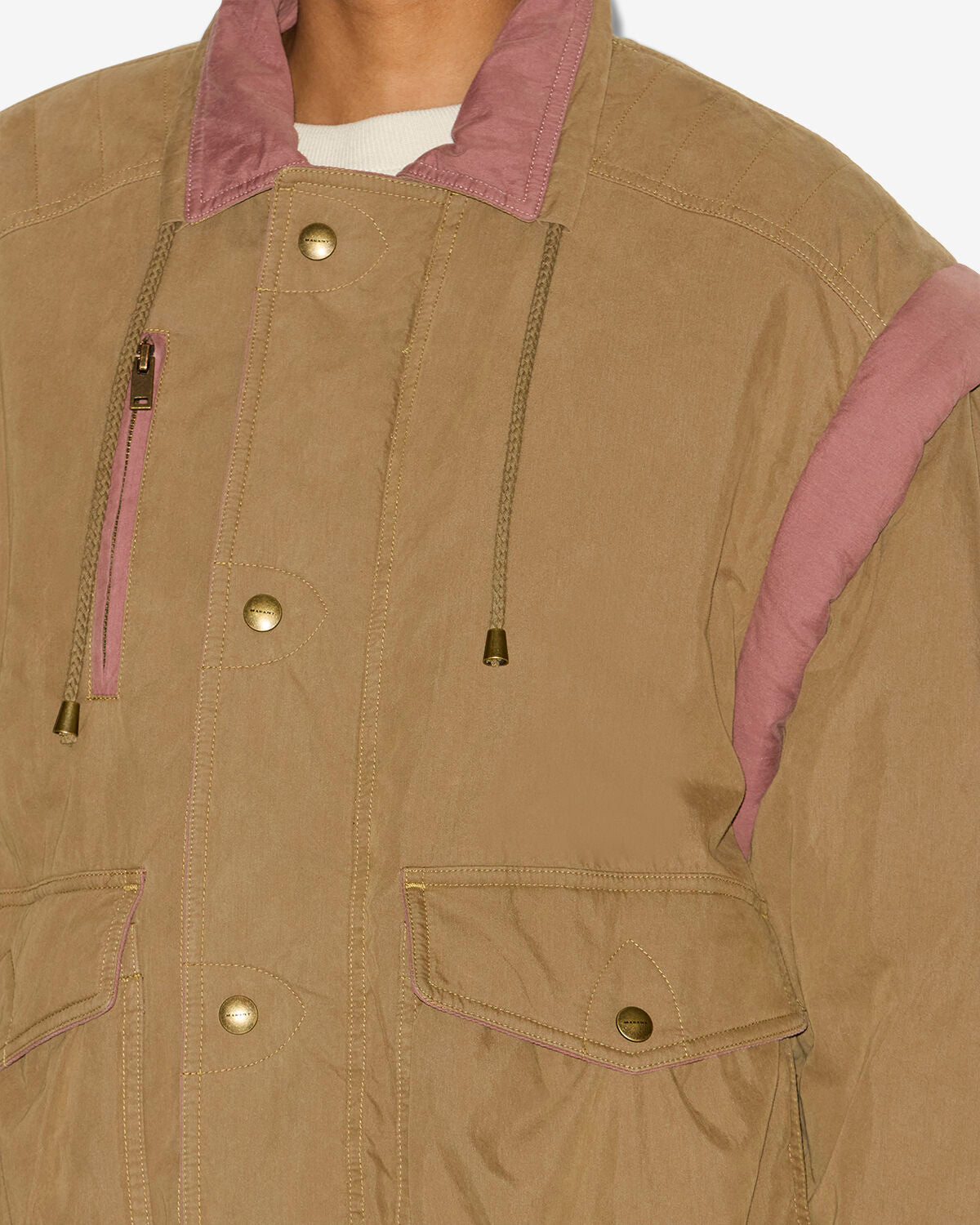 Desha jacket Woman Khaki 2
