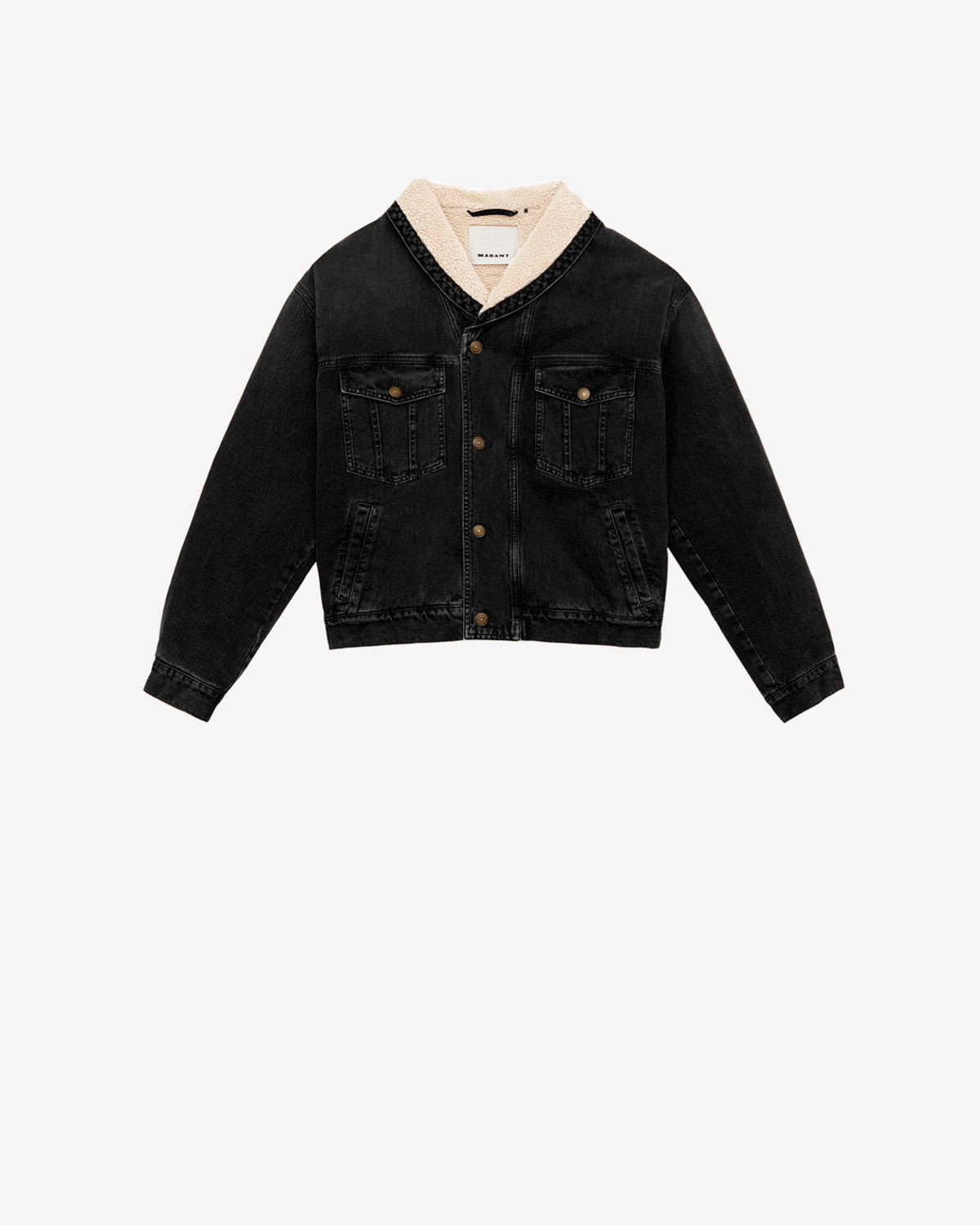 Jacke jackson Man Schwarz gewaschen 1